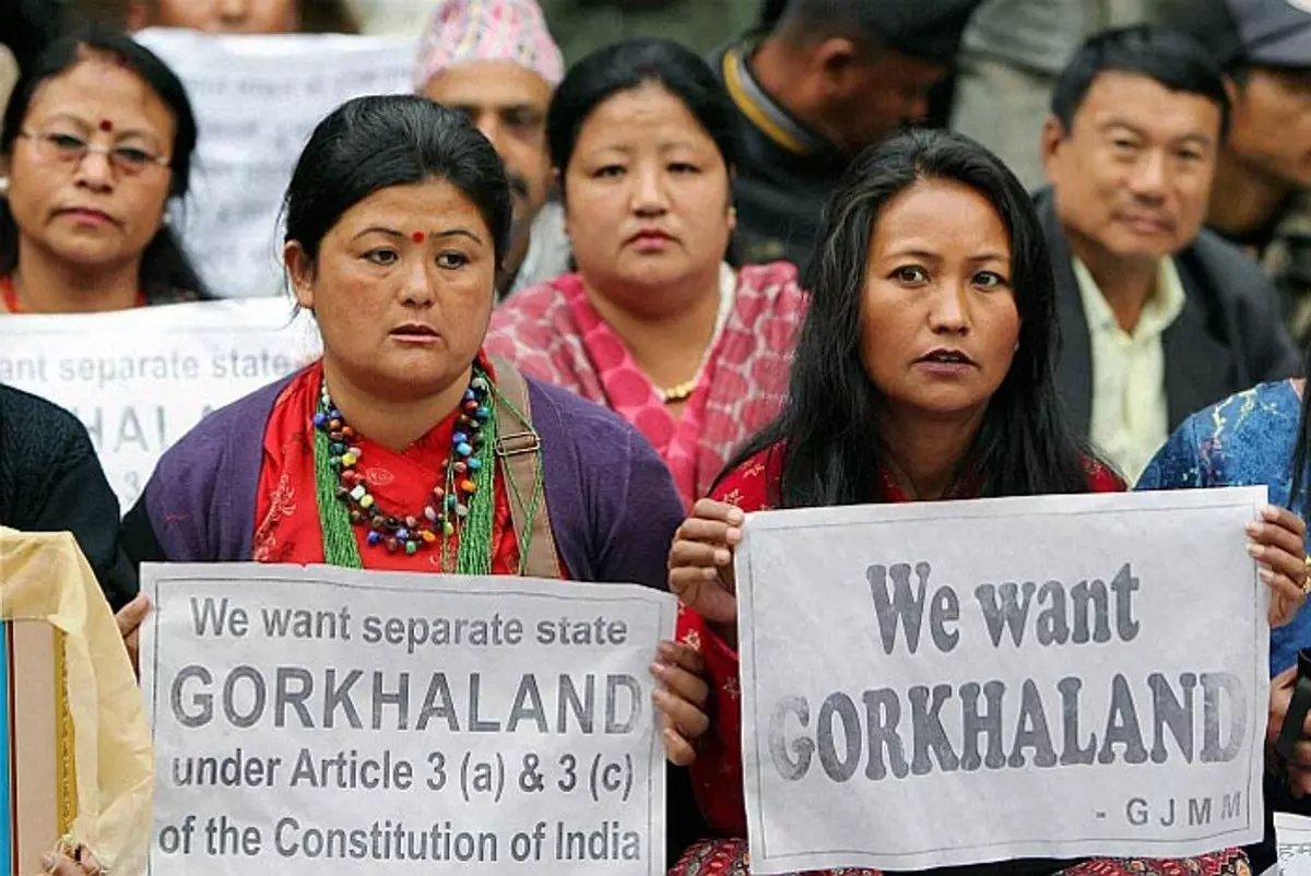Gorkhaland, BJP, TMC
