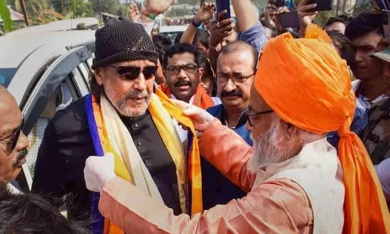 2023 Tripura polls, Mithun Chakraborty campaigning for BJP