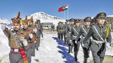 India China corp commanders meet