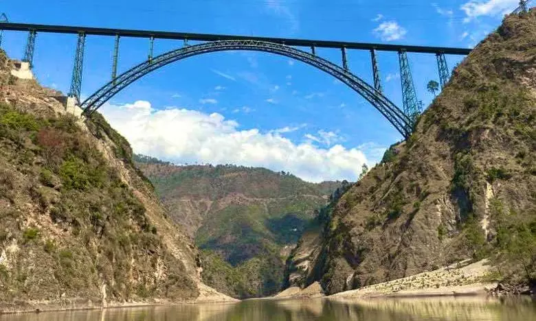 Udhampur-Srinagar-Baramulla Rail Link (USBRL), Kashmir railway link, Anji bridge, Chenab bridge Udhampur-Srinagar-Baramulla Rail Link (USBRL), Kashmir railway link, Anji bridge, Chenab bridge