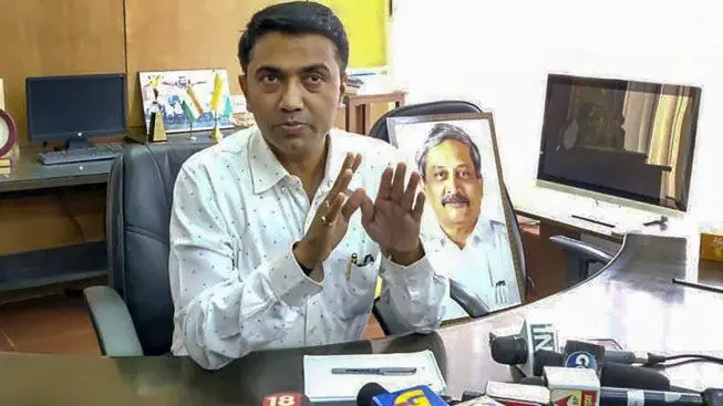 Goa CM Pramod Sawant