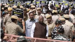 Budget session live: Police stop Oppn march; Parliament adjourned for the day