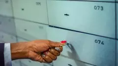 Bank locker agreement does little to help you, but you have no choice