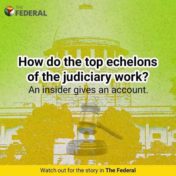 How do the top echelons of the judiciary work?
