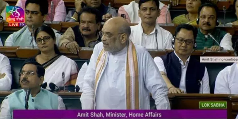 UPA resorted to corruption to save govt, not NDA: Amit Shah during no-trust debate