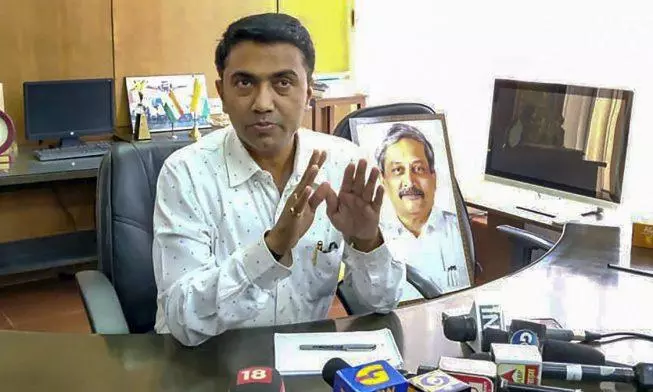 Goa CM Pramod Sawant Goa CM Pramod Sawant