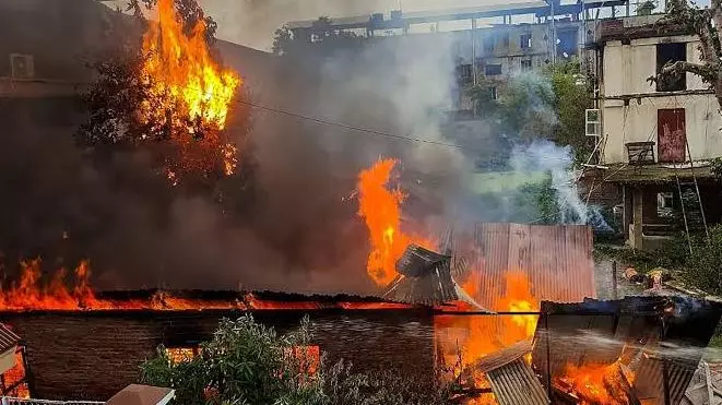 Manipur, policemen suspended, armoury looting