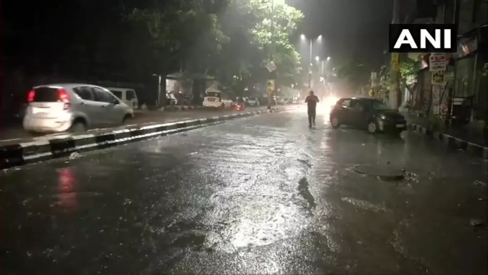 Delhi rains, waterlogging, traffic problems