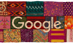 Google doodle celebrates textile heritage of India Google doodle celebrates textile heritage of India
