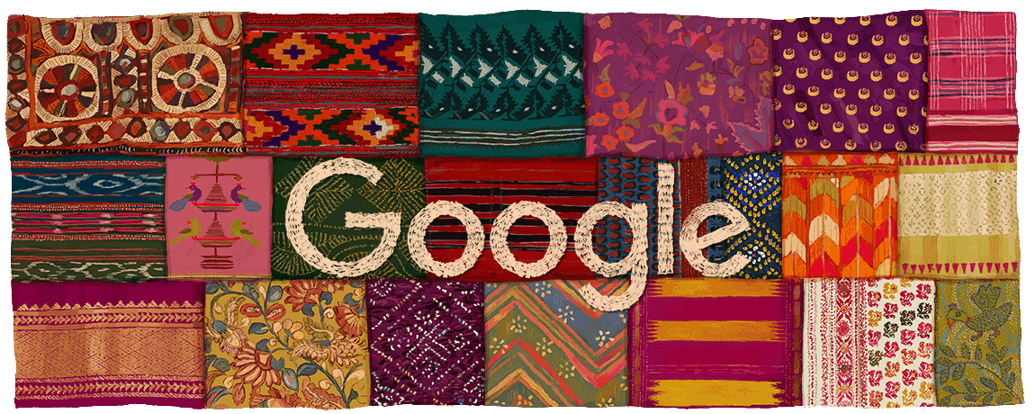 Google doodle celebrates textile heritage of India