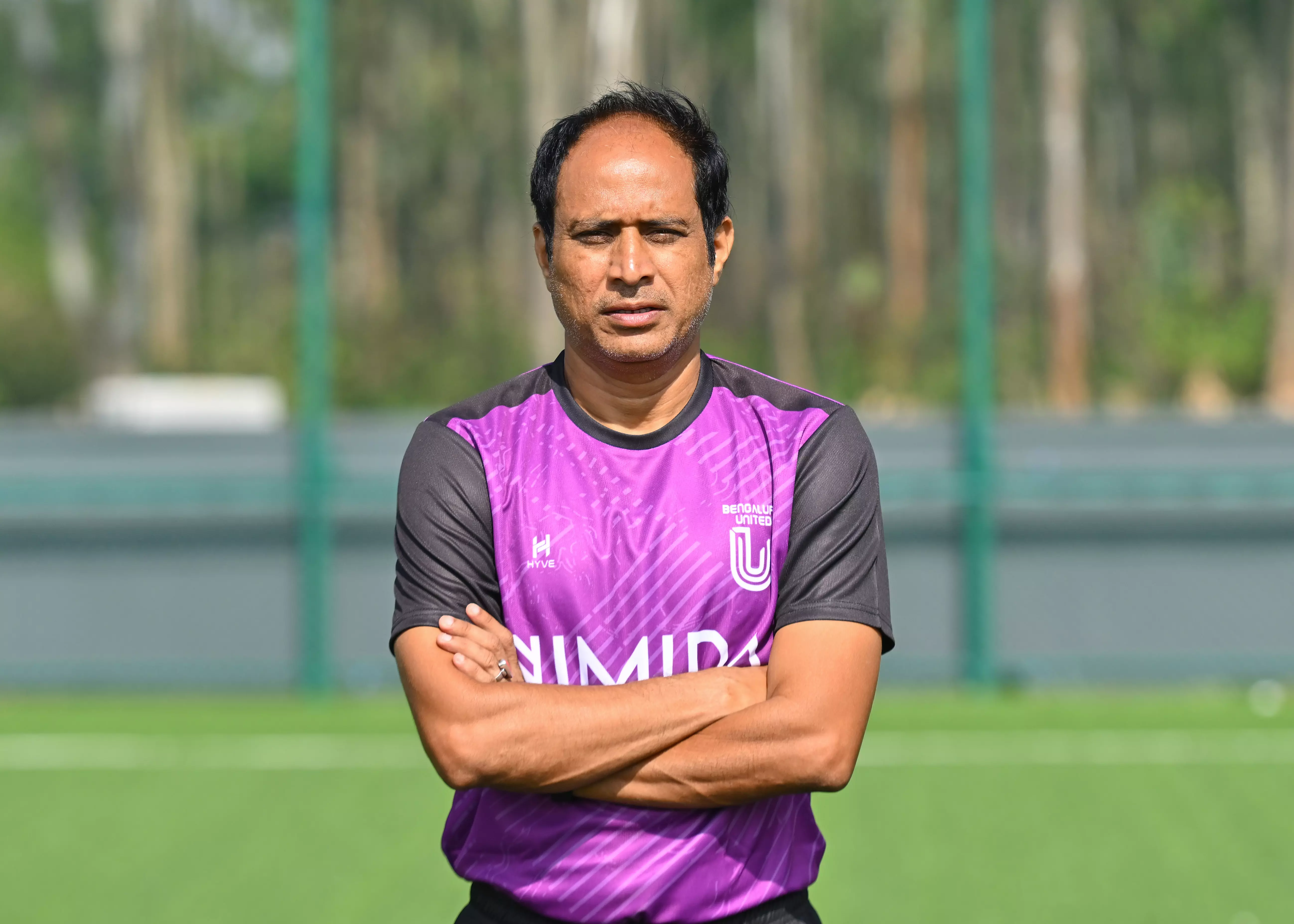 FC Bengaluru United head coach Sankar Lal Chakraborty.