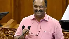 Congress legislators protest fuel cess in the Kerala assembly