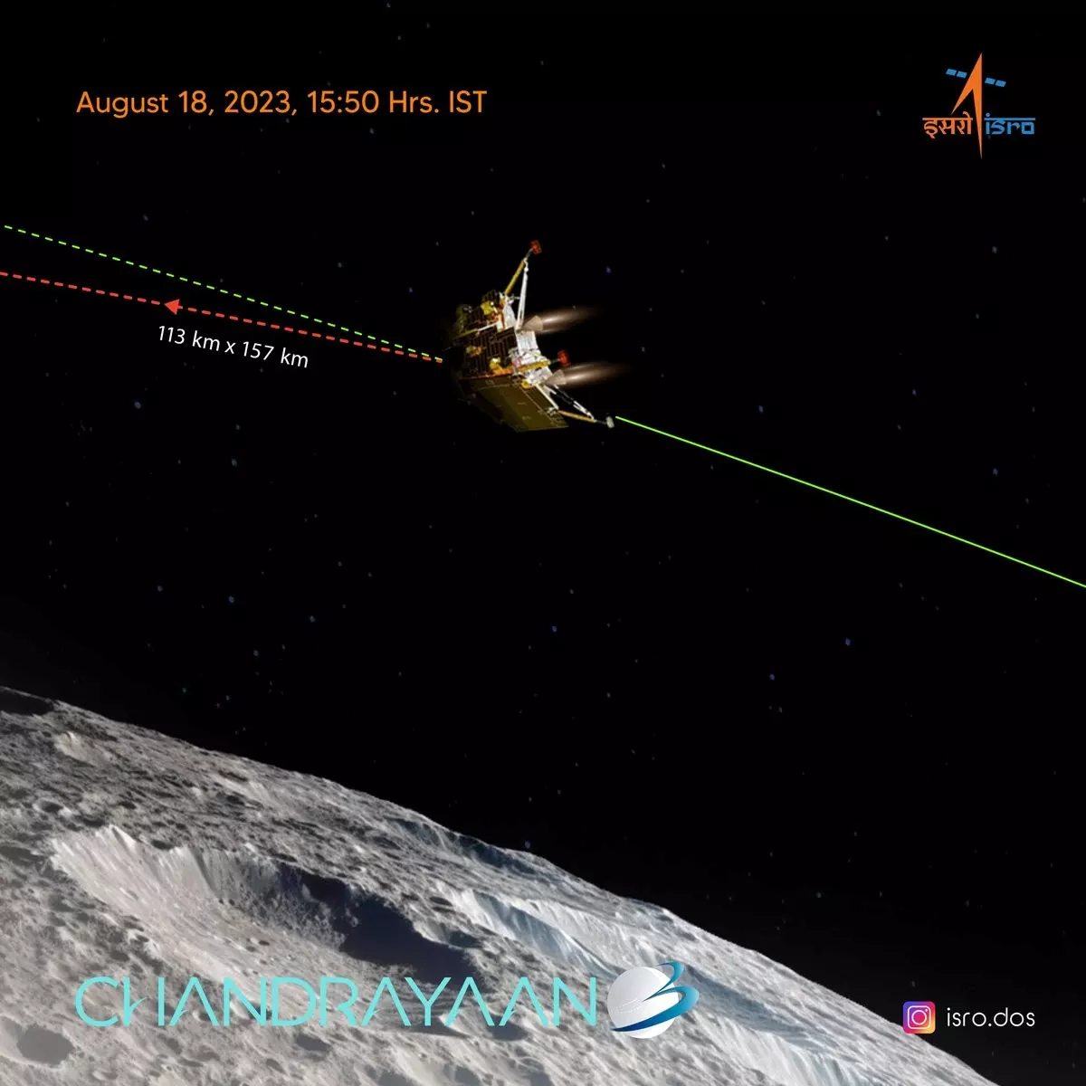 Chandrayaan-3: Lander Module health normal, gets closer to Moon, says ISRO