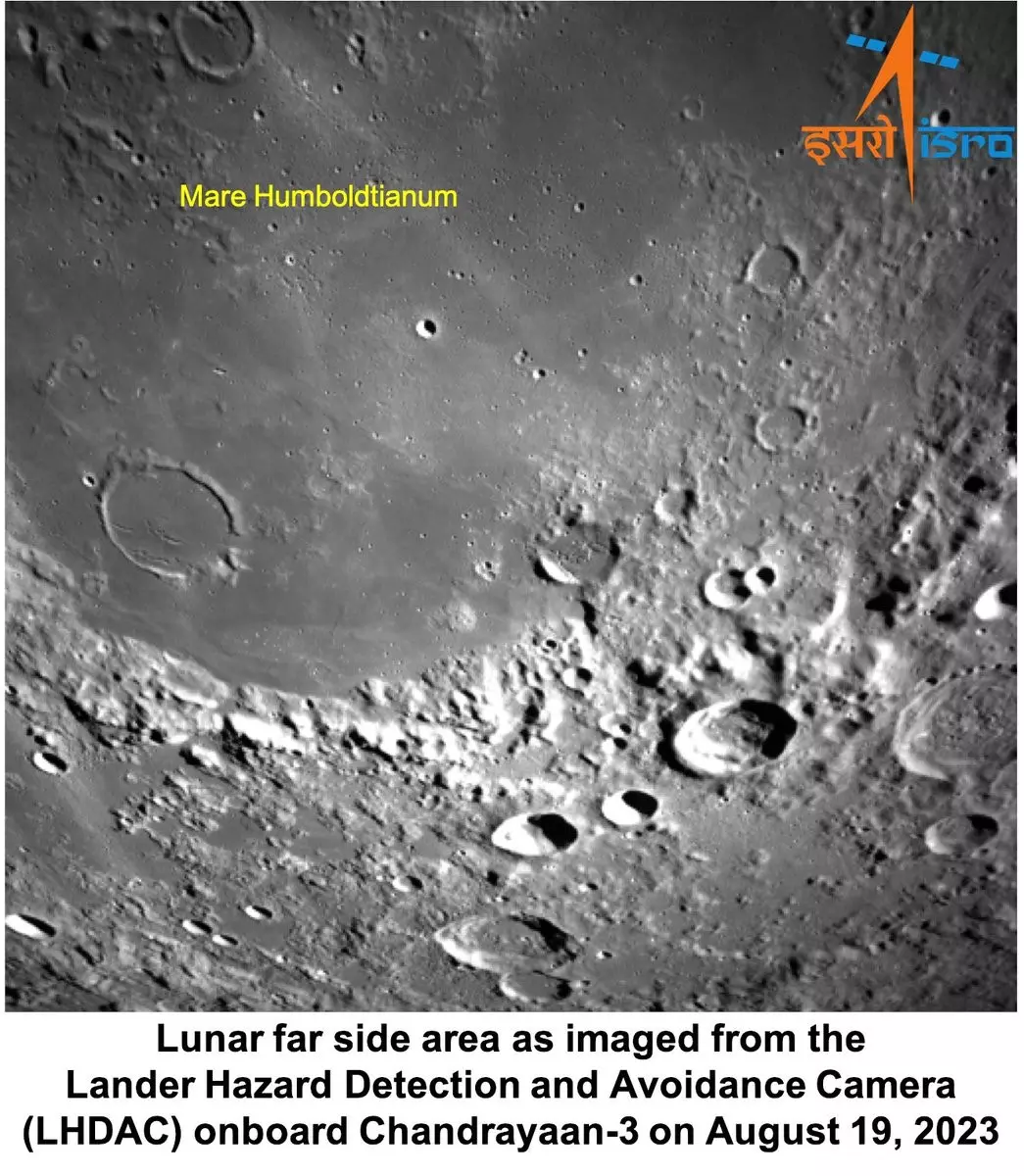 Chandrayaan-3 releases images of Lunar far side area ahead of landing