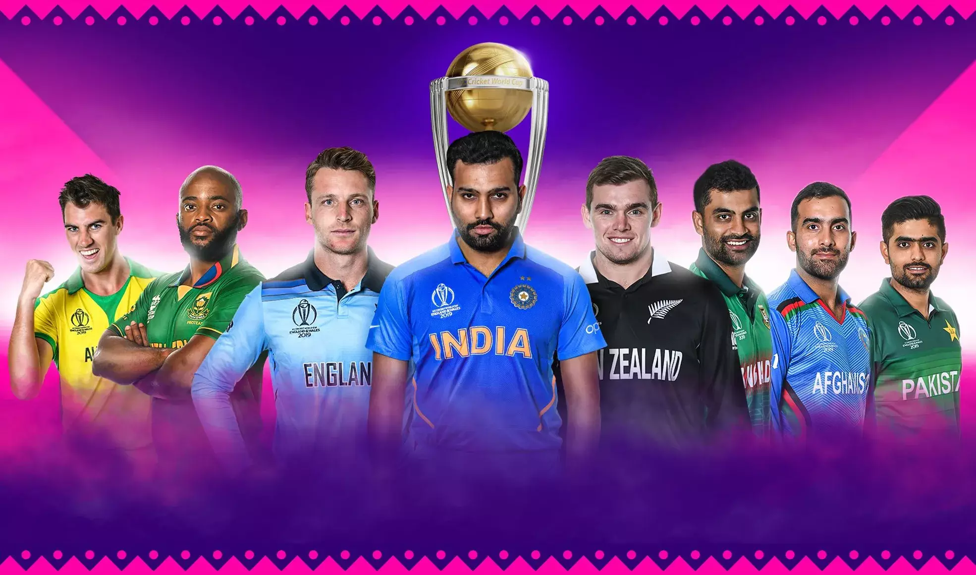 ICC World Cup 2023 captains