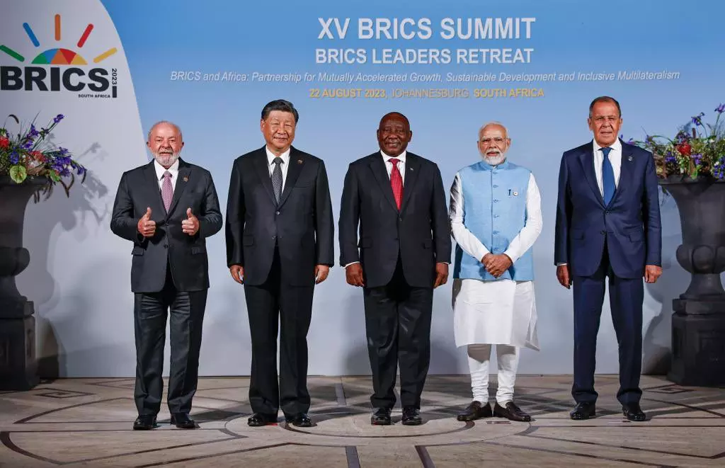 PM Modi calls upon BRICS to support African Union’s G20 membership