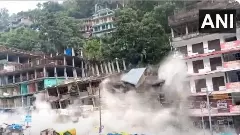 Himachal rains: Several houses collapse due to massive landslide in Kullu