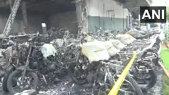 Blaze guts 400 vehicles at Andhra Pradesh two-wheeler showroom