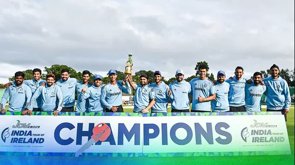 T20I: Bumrah-led India win series against Ireland