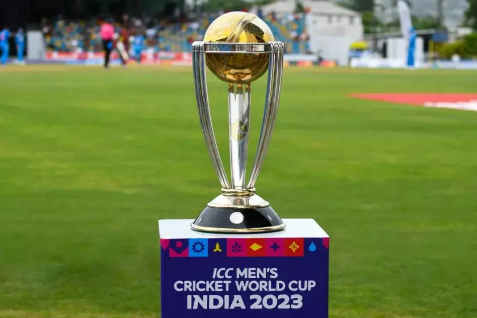 ICC World Cup trophy