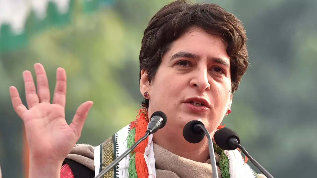 Priyanka Gandhi, Madhya Pradesh, Congress