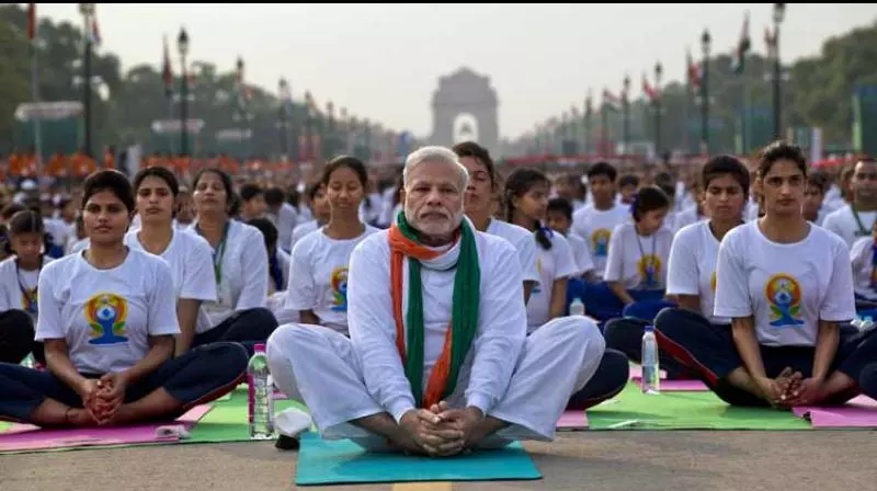 Modi, International Day of Yoga, UN, New York