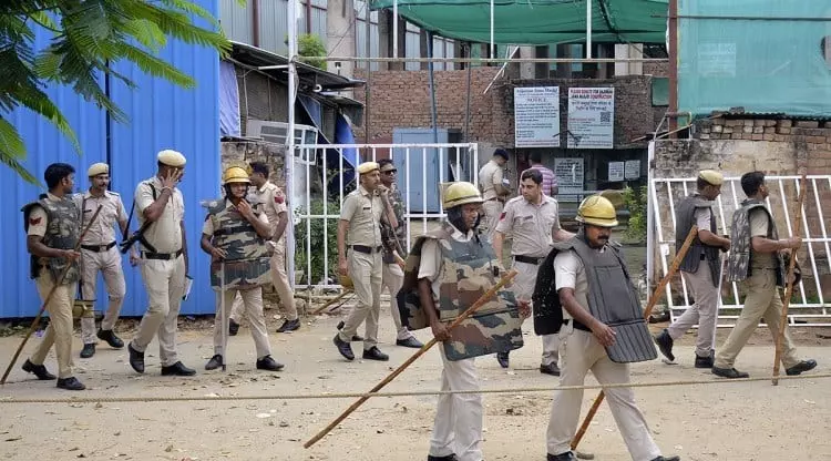 Haryana, Nuh violence, police