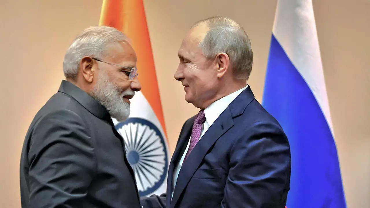 Vladimir Putin, Narendra Modi