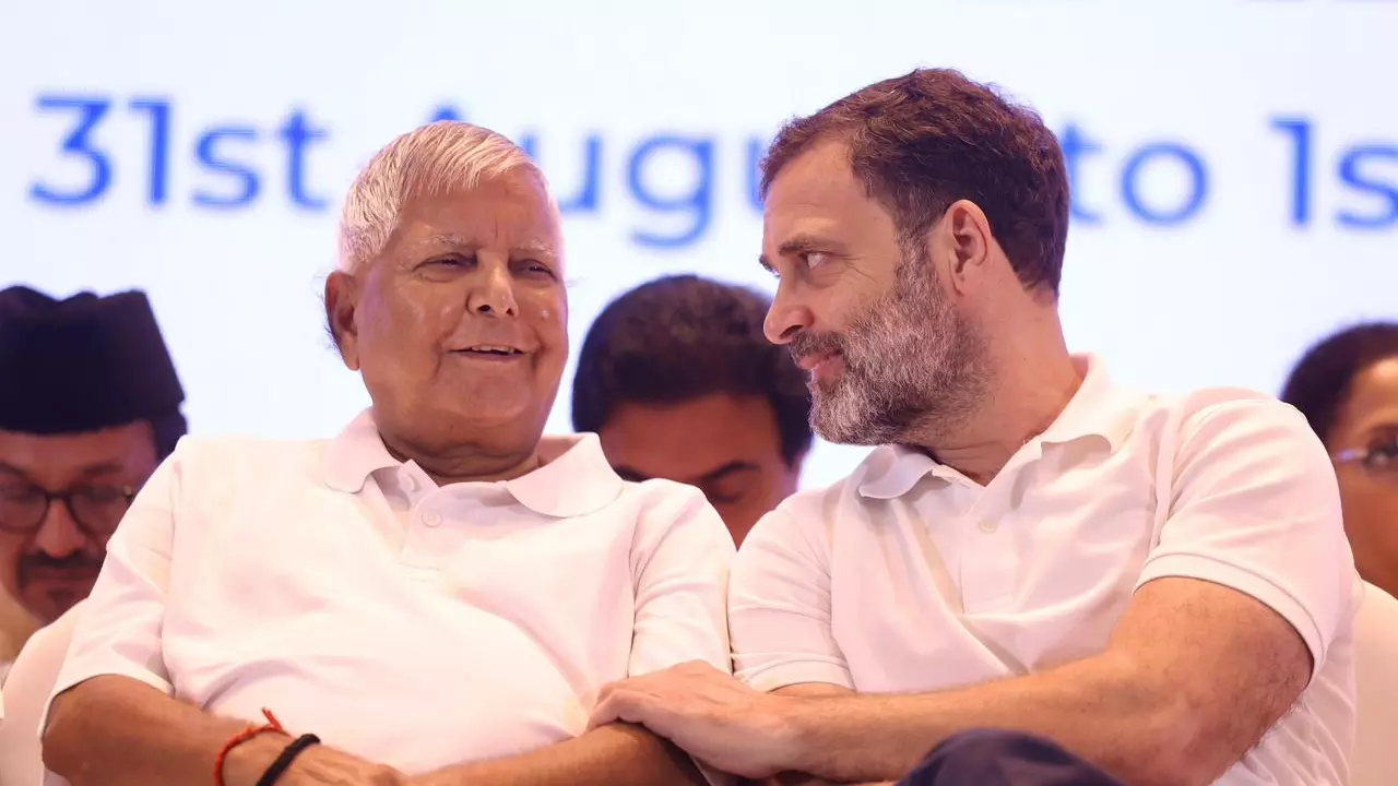 Rahul wishes Lalu on birthday; recalls RJD chiefs struggles, voice for the unheard