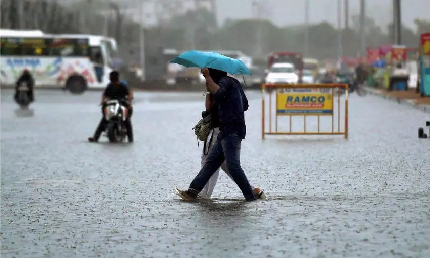 Delhi, northwest India, IMD, rain