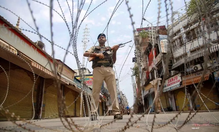 Pakistani flag attached with balloons found in Udhampur