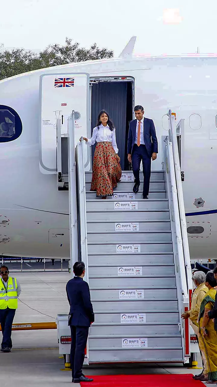 In pictures: Rishi Sunak in India