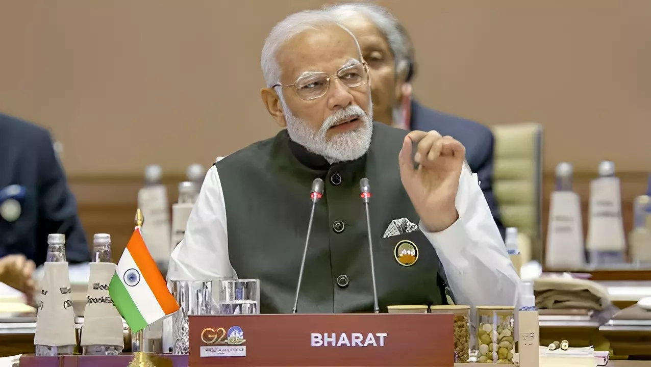 Modi’s name plate bears ‘Bharat’ instead of ‘India’ at G20 Summit