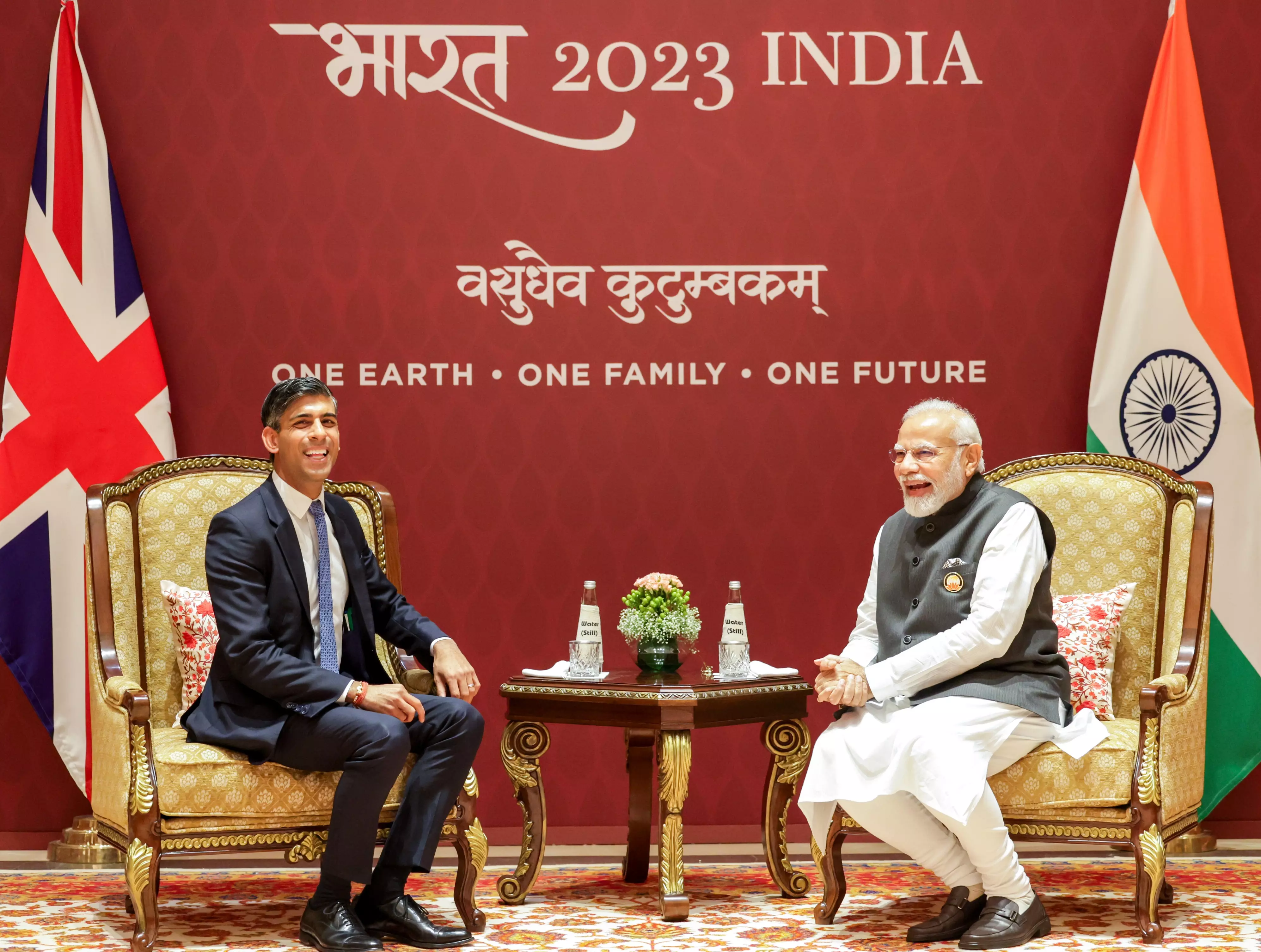 Narendra Modi, Rishi Sunak, FTA, G20
