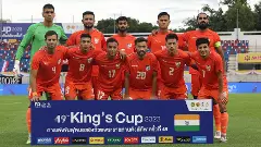 Indian football team, King