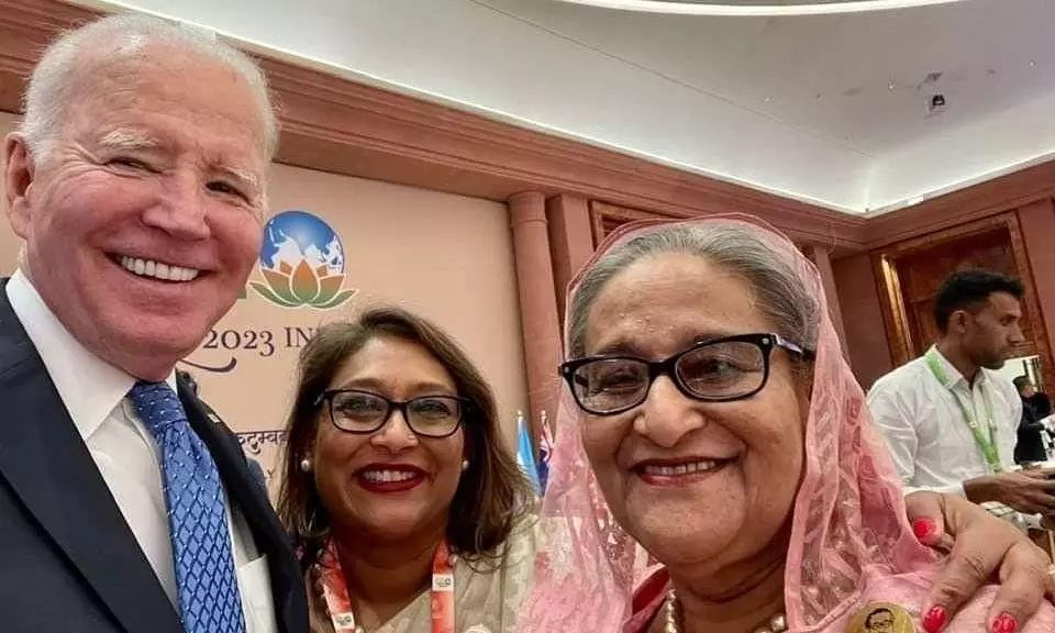 A G20 selfie moment to cherish for India and Bangladesh