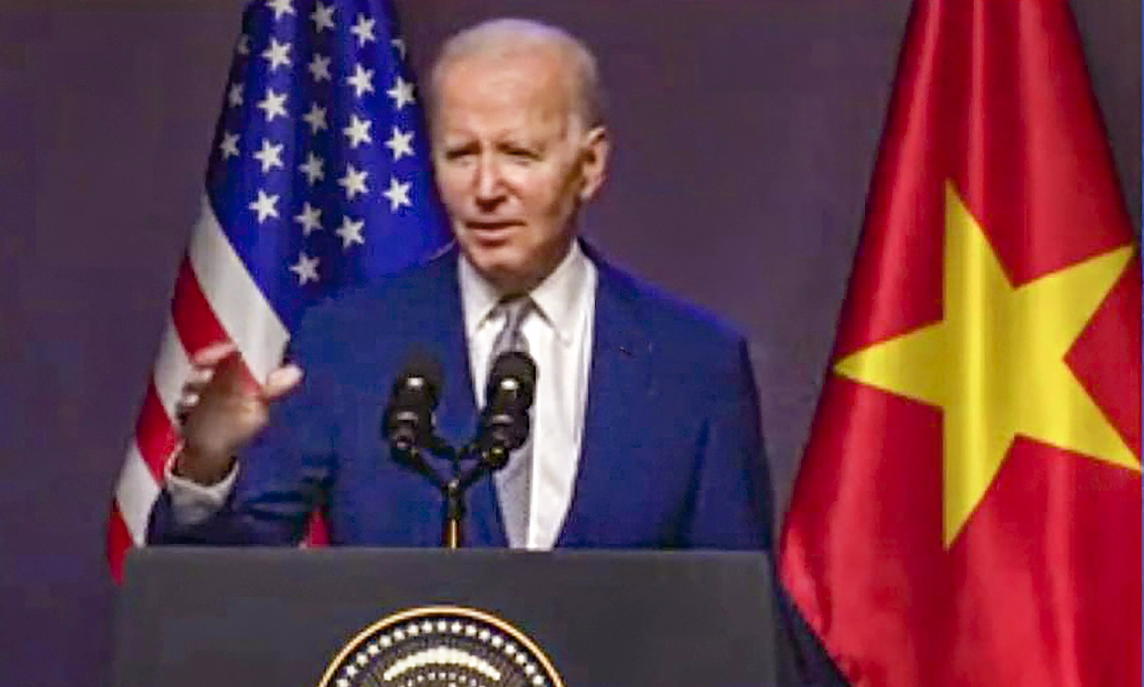 Discussed human rights, press freedom with Modi, says Biden in Vietnam