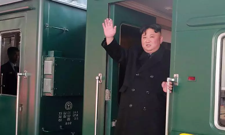 North Koreas Kim travels to Russia to meet Putin; whats in his special train?