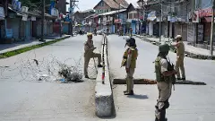 Kashmir security restrictions
