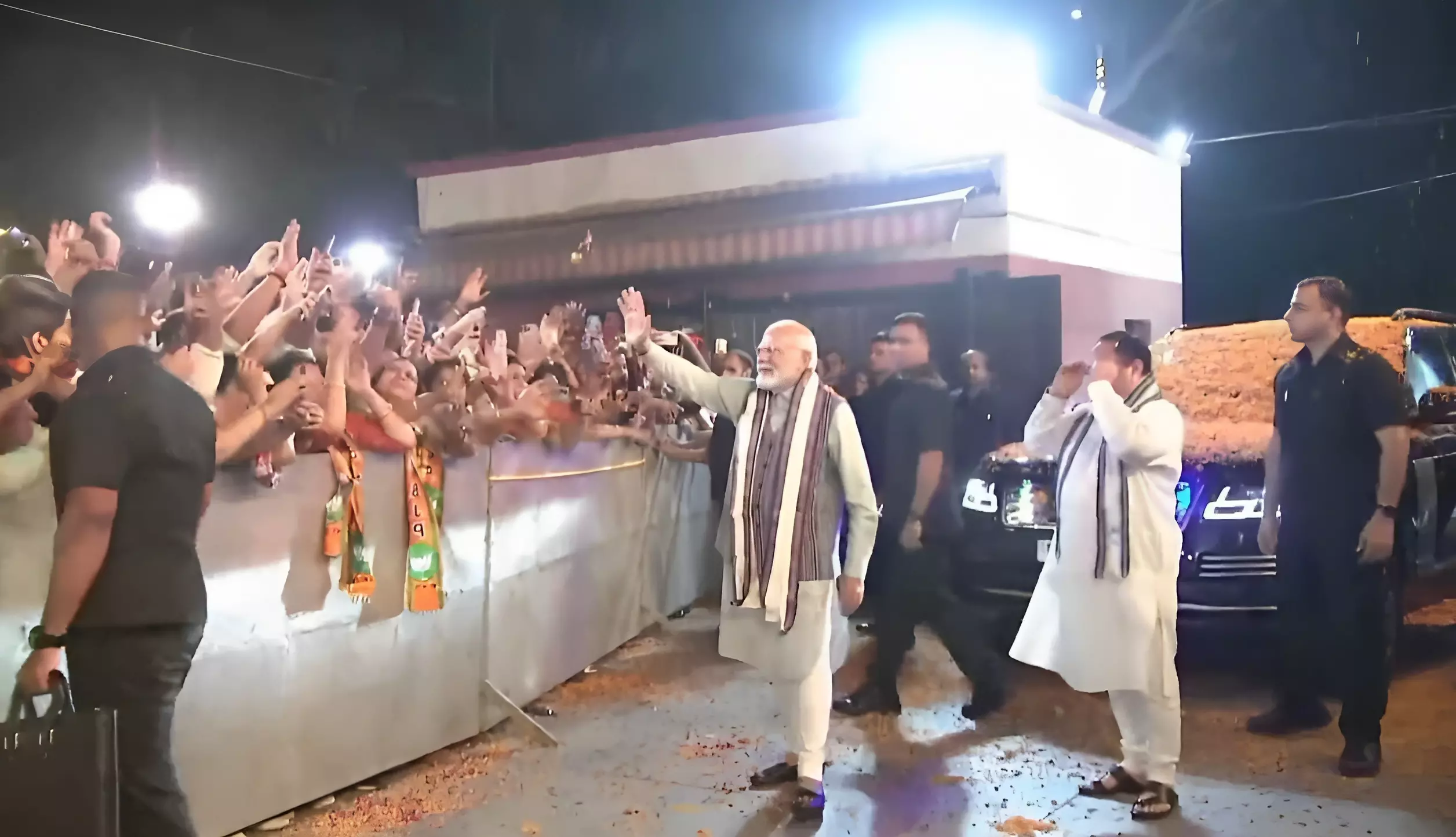 G20 success: PM Modi given enthusiastic welcome at BJP headquarters