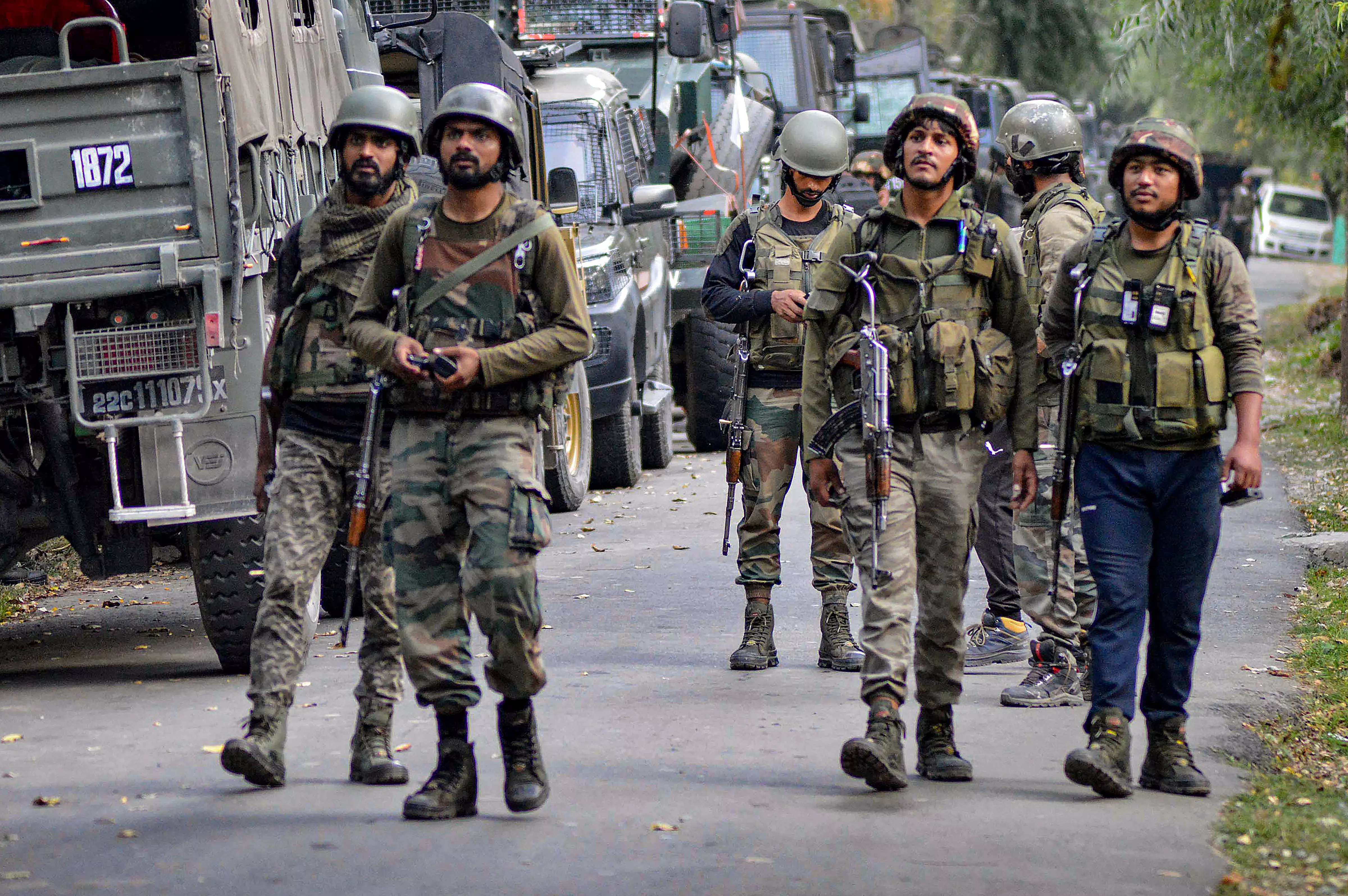 Security forces gun down terrorist in encounter in J&K