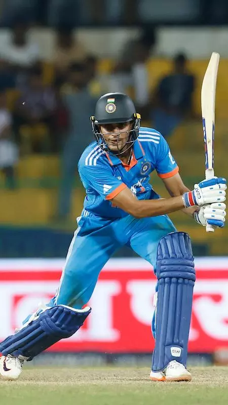 Photos: Shubman Gills 5th ODI ton