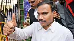 A Raja, ED attaches property