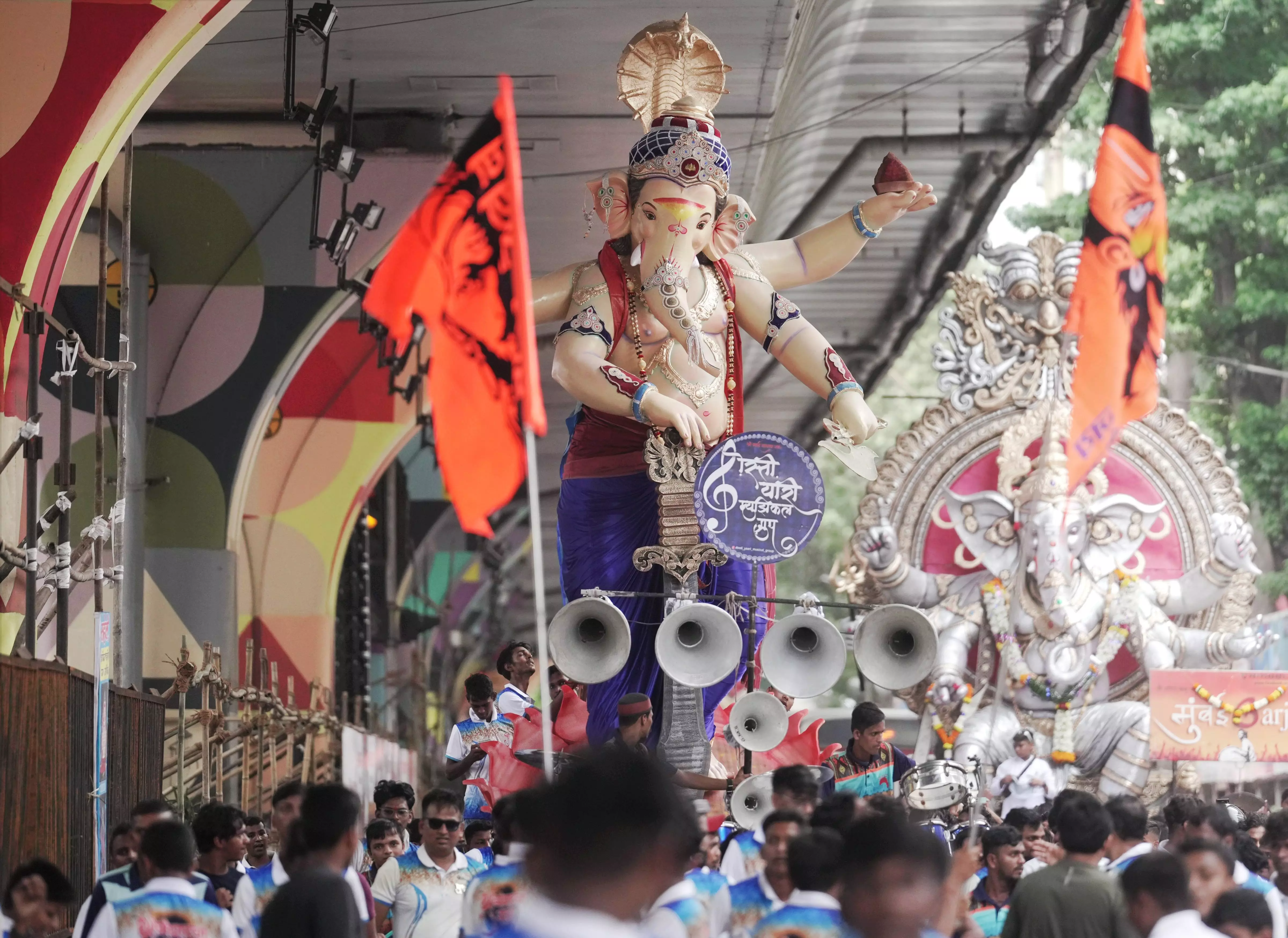 Ganesh Chaturthi festival in Mumbai