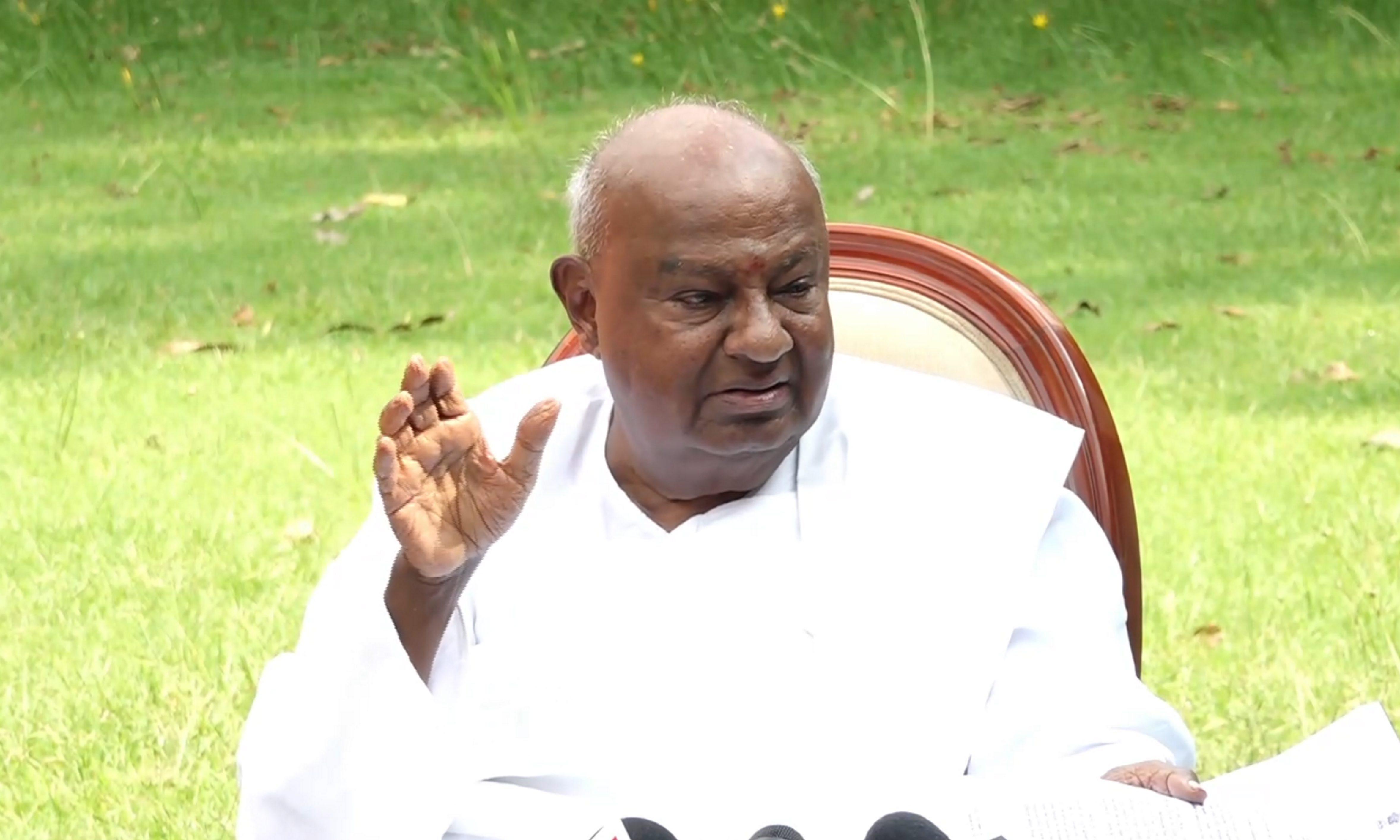 Deve Gowda says he backs PM’s decisions to punish Pahalgam attack terrorists