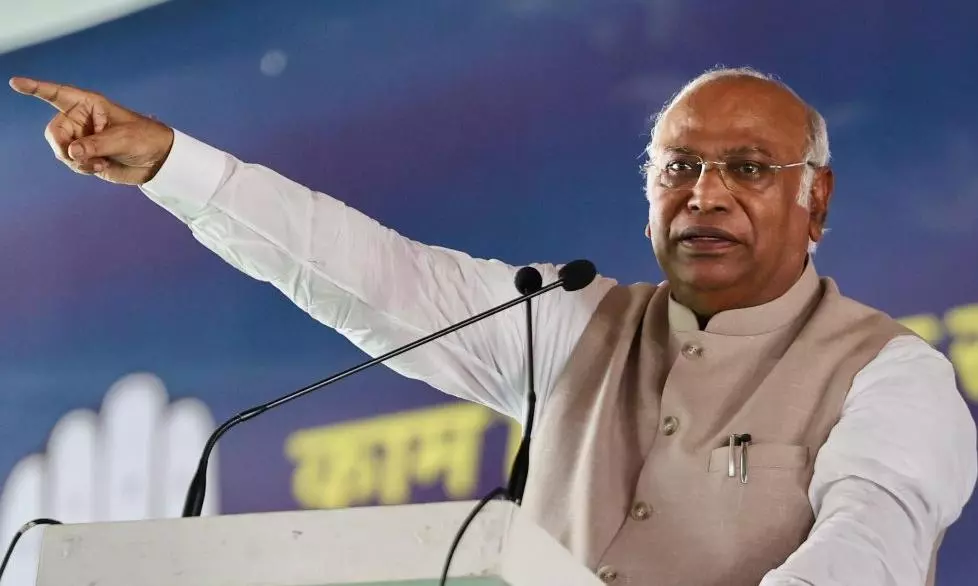 ‘Only because it’s poll time’: Kharge on extension of free ration scheme