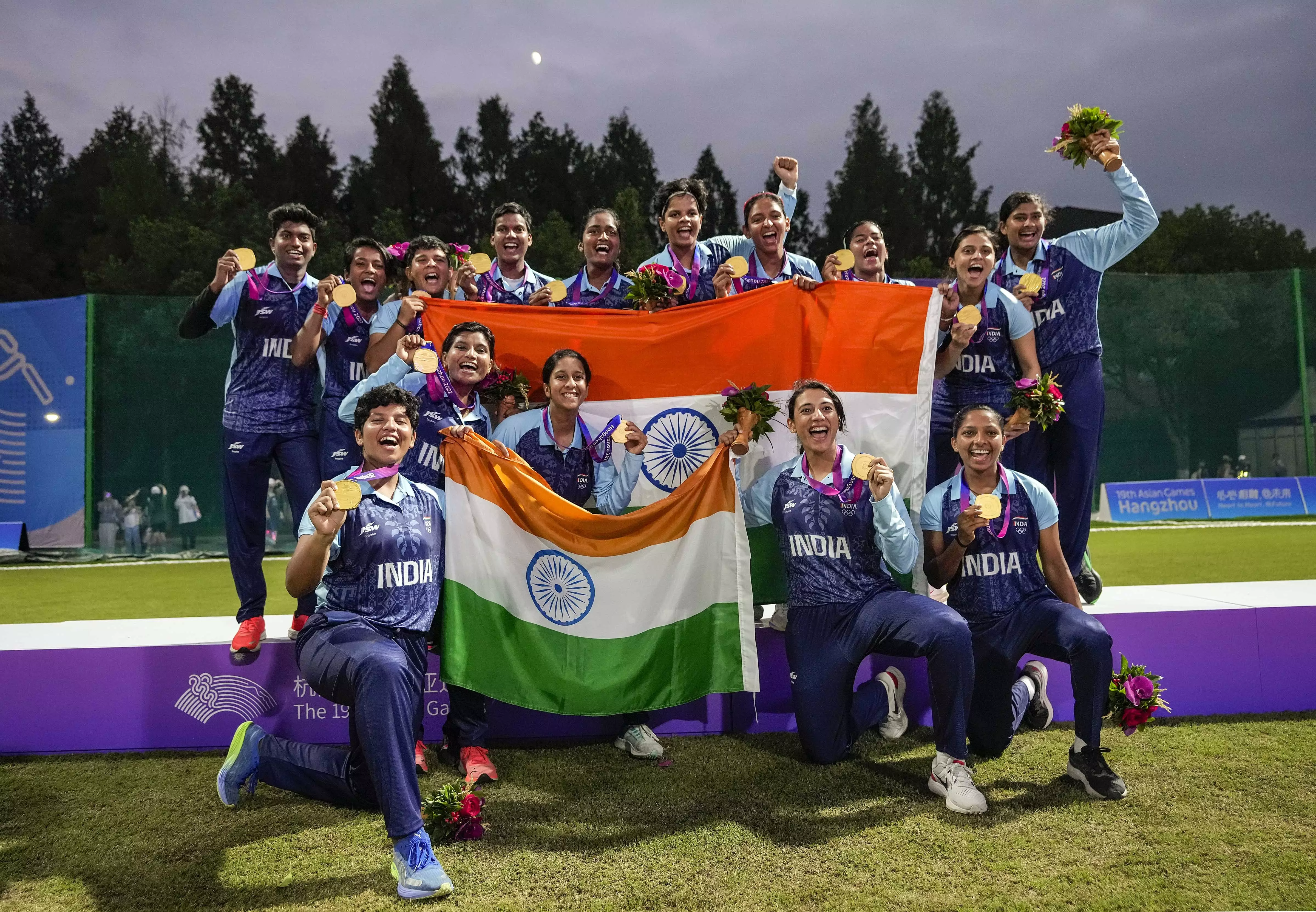 Asian Games | Day 2: Indias medal tally rises to 11; womens cricket team wins gold