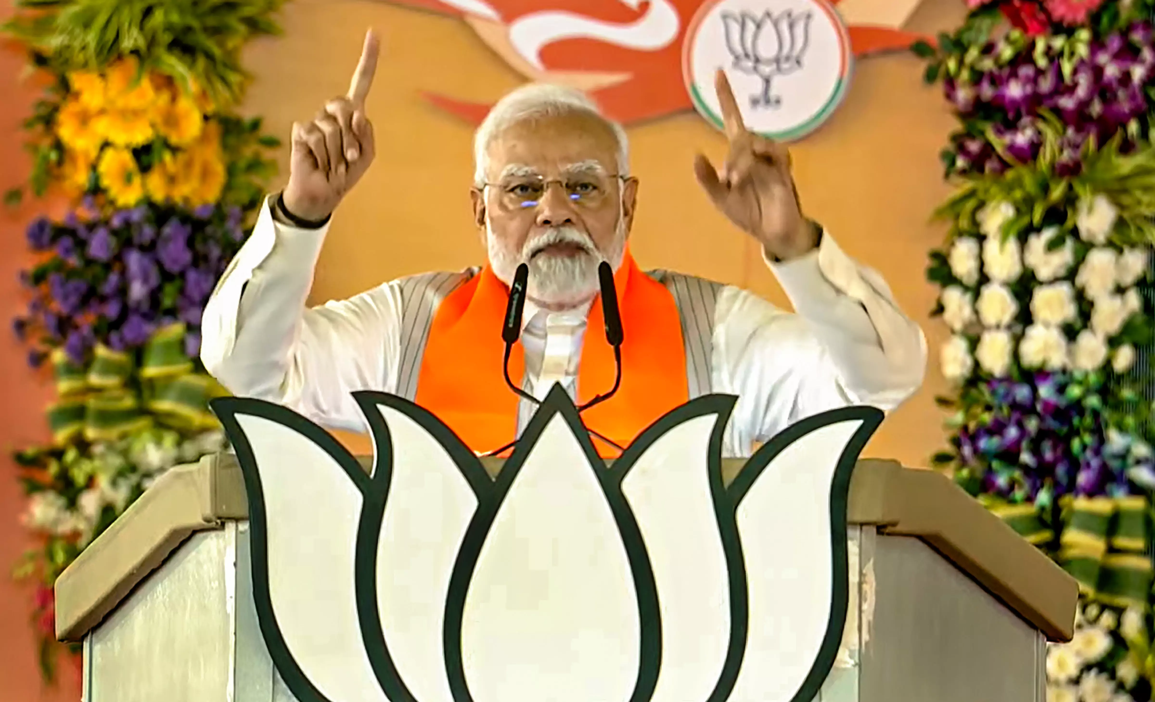 In poll-bound MP, PM Modi unleashes all-out attack against Congress