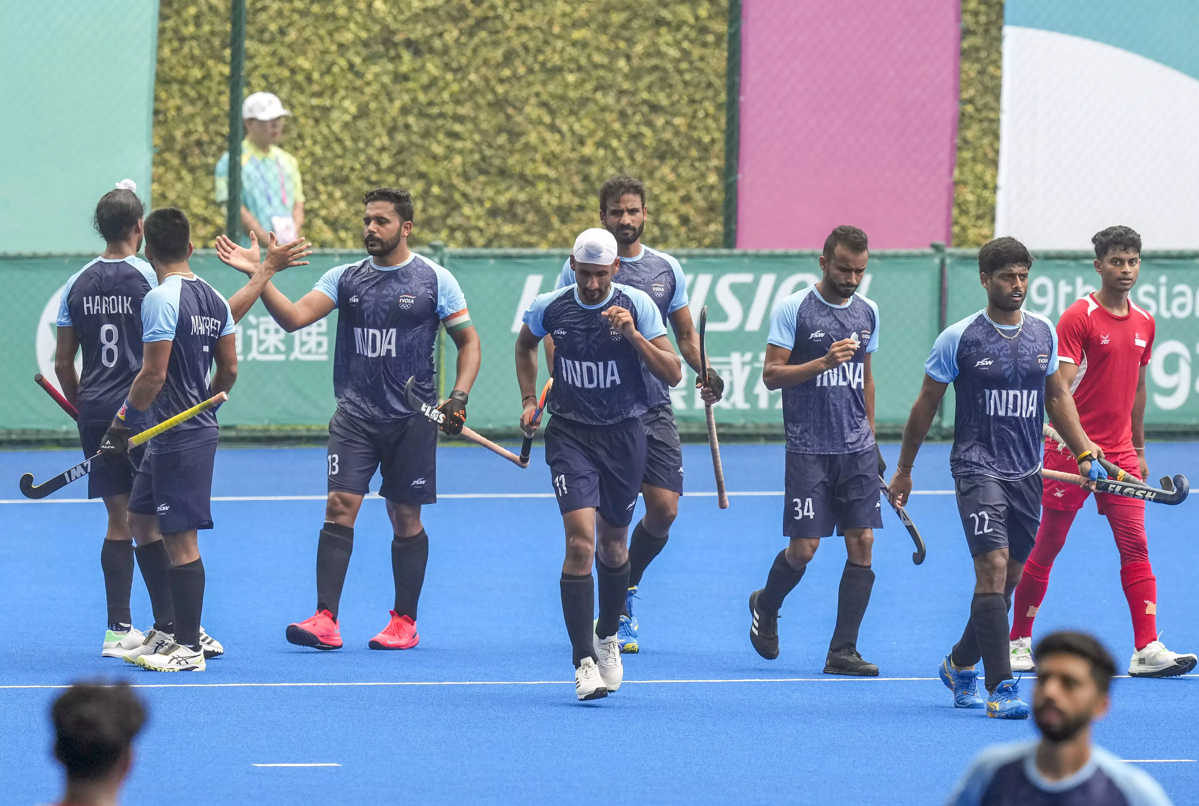 Asian Games: Goal fest continues as India maul Singapore 16-1 in mens hockey