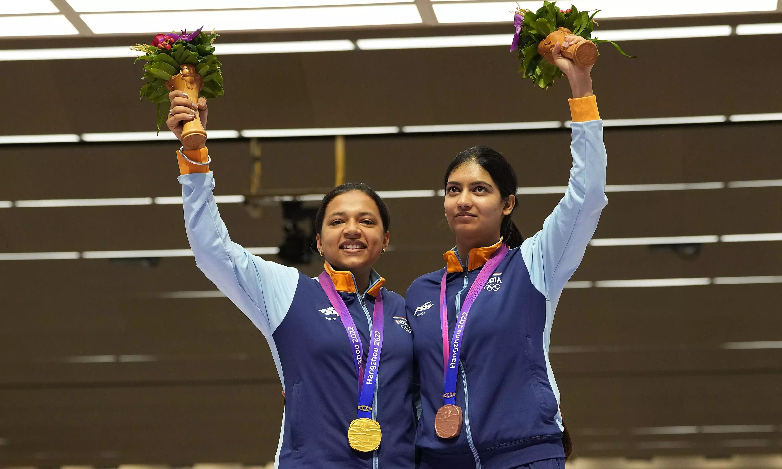 Hangzhou Asian Games, Sift Kaur Samra, Ashi Chouksey, womens 50m rifle 3 positions event